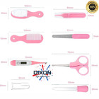 Baby Grooming Kit 14-in-1 Infant Care Set Pink     Nail Clipper Brush Comb Travel