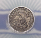 1834 Capped Bust Silver Dime Anacs Vf20  011 Very Fine Ecc c  Inc 