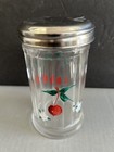 Antique Red Cherry     Sugar Dispenser   6 5 Inches Tall