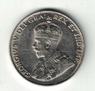 Canada 1929 Five Cents King George V Nickel Canadian Coin 