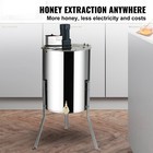 Electric Honey Extractor Beekeeping Equipment 4 8 Frames Stainless Steel