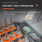 Gray Cnc Tool Cart Bt40-35pcs With Installation Tool Cat40 Cnc Tool Holder Cart
