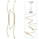 Plate Hanger For Wall   6 8 10 Inch Stainless Steel Invisible Wire Dish Holder
