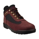 Timberland Big Kids  Field Boot Burgundy Nubuck Tb0a63t3