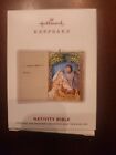 Hallmark Keepsake 2019 Nativity Bible Christmas Tree Ornament