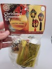 Walco Christmas Lantern Sequin Bead Christmas Ornament Kit Vintage Make 3 Tassel