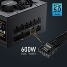 Open Box 750w 850w Gaming Power Supply Pcie5 0 Ports 80 Plus Gold Atx Psu