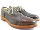 Allen Edmonds  strandmok  Men s Leather Cap-toe Oxfords 8 E Brown Usa  417n 