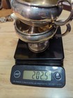 Mueck-cary Sterling Silver Sugar And Creamer Set  3277 Art Deco Weighted 202 5 