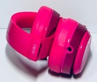 Beats Solo2 Wired Headphones Pink On-ear 3 5mm Used Tested with New Ear-pads 
