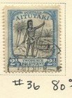 Aitutaki Scott  35    36 Used From 1926-27  1019 