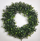 Faux Wreaths Boxwood   Wood Vine Door Window Wall Decor Farmhouse Boho Lot Of 4