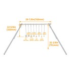 Steel Gun Target Stand Shooting Target Rimfire Gun Targets Zinc-plated New