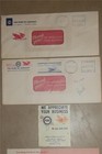 1960 s Lot Of 4 Pure Oil Gas Service Station Envelopes Credit Card Stub Leaflet