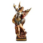 Saint Michael Statue  14   High Avalon val Gardena  usually Ship In 2 Days 