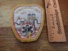 New York City Fire Depart   Collectible Vintage Obsolete Shoulder Patch Bx E  1a