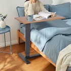 X-large Rolling Laptop Desk Adjustable Overbed Medical Table Heavy Duty Desktop