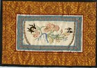 Handmade Chinese - Asian Silk Mat  Floral  Beautiful Embroidery