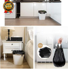 Small Trash Bags 5 Rolls 100 Pcs 4 Gallon 46x60 Cm For Kitchen Bathroom Bed   