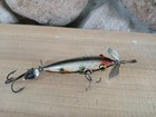 Rare South Bend Under Water Minnow 3 Hook Spotted Glass Eyes Nice Condition