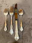 International Joan Of Arc Sterling Silver 4 Pc Place Setting No Monogram Vguc