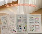 Comprehensive Sewing Guide  Embroidery Needle Book  Portable Fabric Page Manual