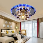 Modern K9 Crystal Led Ceiling Lamp Chandelier Pendant Lights Flush Mount Fixture