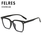 Tr90 Square Anti Blue Light Eyeglasses Men Women Clear Lens Glasses Frames New