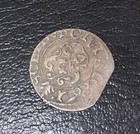 Medieval European Silver Coin Hammered Circa 1600