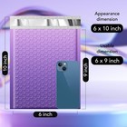 Fuxury Opaque Bubble Mailers 6x10 Inch 100 Pack 6x10  100pc  Gradient Purple 