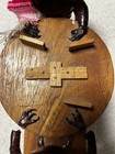 Vintage Taxidermy Toads Playing Dominos
