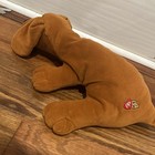 Tonka Large Pound Puppy Puppies 18    Brown Dog  Plush Stuffed 1985 Vtg