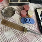 14 Pieces Assortment Vintage Lot Collectible Items Estate Sale Man Cave Decor