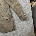 Vintage Men s Blazer Multi Houndstooth Print Classic Two-button Sport Coat