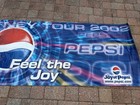 Britney Spears Pepsi World Tour 2002 Banner Memorabilia Rare