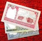 1974-92 - Nepal 1 Rs  2 Rs  5 Rs - Birendra Bir Bikram 3 Unc Notes Set