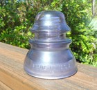 Nice Light Purple Cd 154 Whitall Tatum Glass Insulator As Is  w 