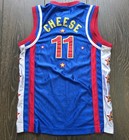 Harlem Globetrotters Youth Jersey Size Small   11 Cheese Embroidered Authentic