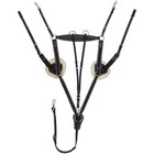 Five Point English Saddle Breastplate - Equitare - Black Or Brown