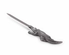 Arthur Court Alligator   Gator   Uf  Univ Florida Ice Scoop Aluminum  New In Box