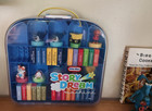 Little Tikes Story Dream Machine Case With 9 Figures   27 Stories Sesame Fox Etc
