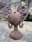 Antique Urn Style Cast Iron Parlor Stove Finial Topper Found In Maine