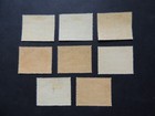 1937 Aden Dhows Part Set To 8a Sg1-8 Mounted Mint