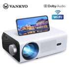 Projector Bluetooth 4k 1080p Fhd 5g Wifi Led Movie Video Home Theater Hdmi Av