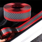 Automotive Door Entry Guard Car Door Sill Protector 5m Length Red 3cm Width