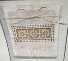 Htf Linda Driskell Victorian Lace Bag Hardanger Kit Autographed