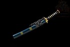 Musashi Katana Clay Tempered T10 Steel Full Tang Samurai Short Sword 20   Tanto