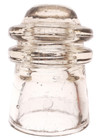 Cd 107 2 Light Straw Mexico Toll Antique Glass Telegraph Insulator Nice Bubble