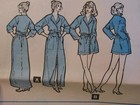 Amazing Vtg 82 Mccalls 8071 Misses Robe Or Coverup   Sash Pattern M Or Xl Uc