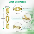 Dress Cinch Clips Sweater Clips  Vintage Waist Cincher Clip For Women  Decorativ